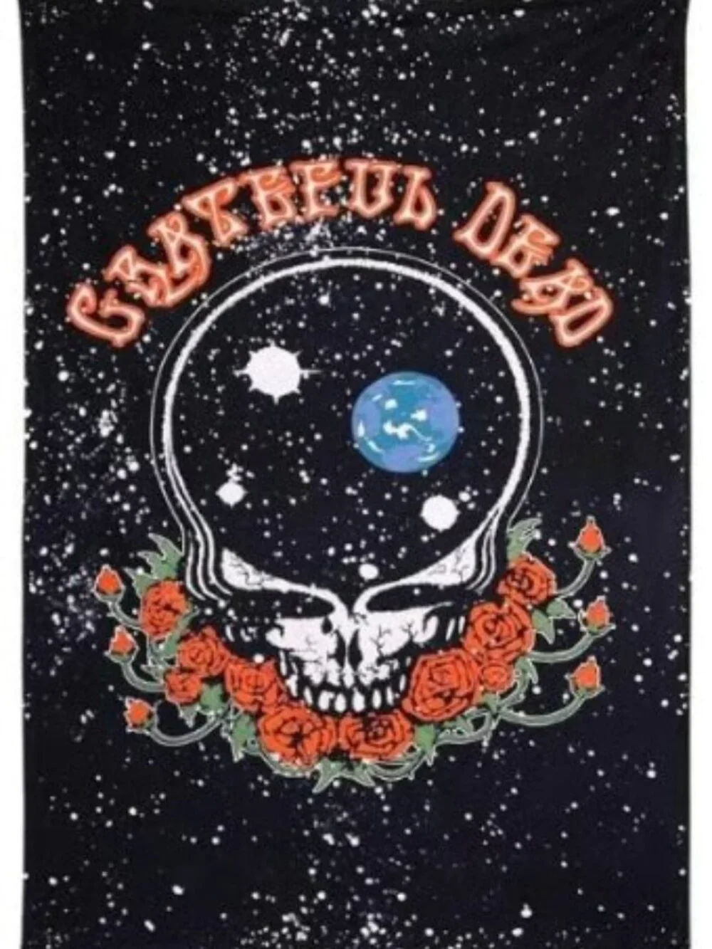 Grateful Dead 3D Space Your Face Tapestry ~ 60